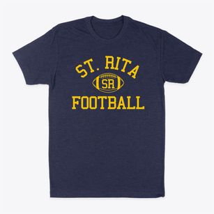 St. Rita School For The Deaf Classic Football Classic Dad T-Shirt
