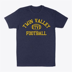 Twin Valley High School Classic Football Classic Dad T-Shirt