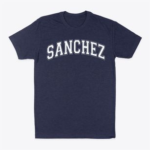 Sanchez Elementary School Varsity Arch Classic Dad T-Shirt