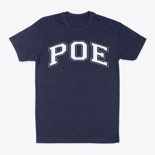 Poe Elementary School Varsity Arch Classic Dad T-Shirt