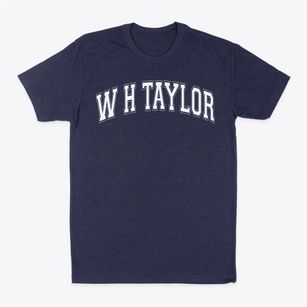 W H Taylor Elementary School Varsity Arch Classic Dad T-Shirt