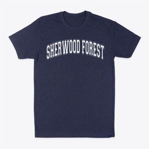 Sherwood Forest Elementary School Varsity Arch Classic Dad T-Shirt