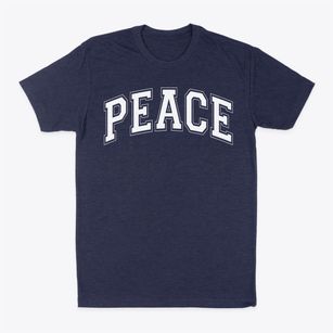Peace Lutheran School Varsity Arch Classic Dad T-Shirt
