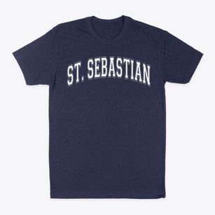 Saint Sebastian School Varsity Arch Classic Dad T-Shirt