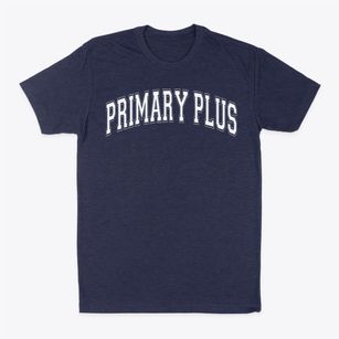 Primary Plus School Varsity Arch Classic Dad T-Shirt