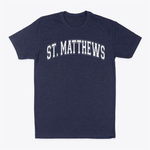 Saint Matthews Lutheran School Varsity Arch Classic Dad T-Shirt