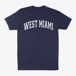West Miami Middle School Varsity Arch Classic Dad T-Shirt