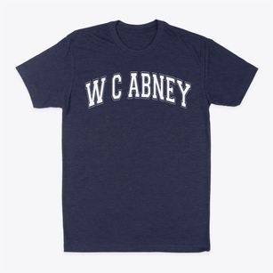 W C Abney Elementary School Varsity Arch Classic Dad T-Shirt
