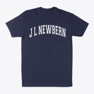 J L Newbern Middle School Varsity Arch Classic Dad T-Shirt