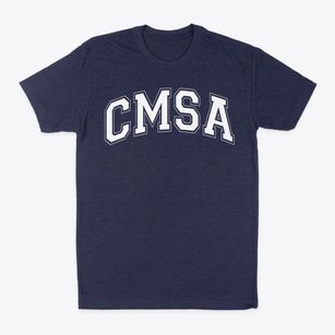 Chicago Math And Science Academy Varsity Arch Classic Dad T-Shirt