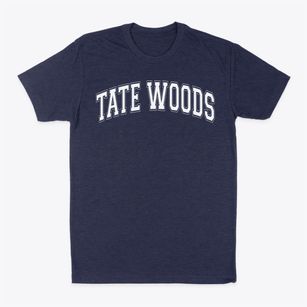 Tate Woods Elementary School Varsity Arch Classic Dad T-Shirt