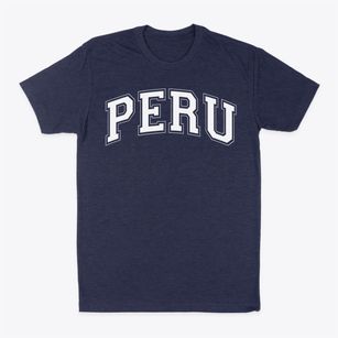 Peru Junior High School Varsity Arch Classic Dad T-Shirt