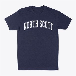 North Scott Senior High School Varsity Arch Classic Dad T-Shirt