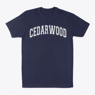 Cedarwood School Varsity Arch Classic Dad T-Shirt