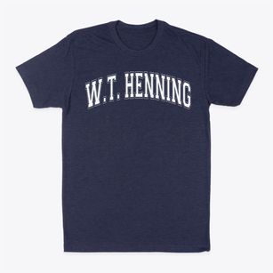 W.t. Henning Elementary Varsity Arch Classic Dad T-Shirt