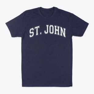 Saint John Early Childhood Center Varsity Arch Classic Dad T-Shirt