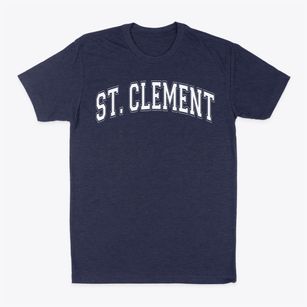 Saint Clement Elementary School Varsity Arch Classic Dad T-Shirt