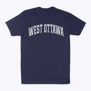 West Ottawa High School Varsity Arch Classic Dad T-Shirt