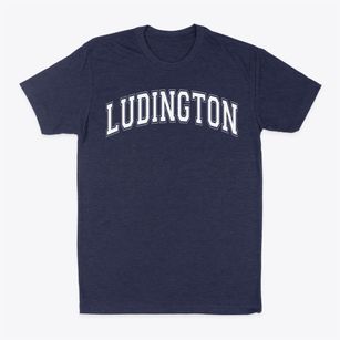 Ludington Magnet School Varsity Arch Classic Dad T-Shirt