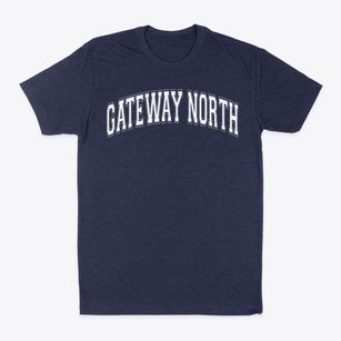Gateway North Elementary School Varsity Arch Classic Dad T-Shirt