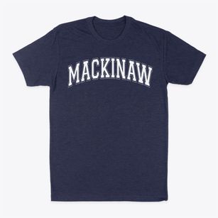 Mackinaw High School Varsity Arch Classic Dad T-Shirt