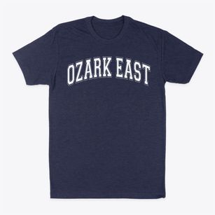 Ozark East Elementary School Varsity Arch Classic Dad T-Shirt
