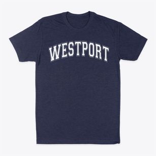Westport Middle School Varsity Arch Classic Dad T-Shirt