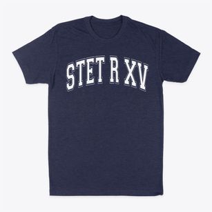 Stet R Xv School Varsity Arch Classic Dad T-Shirt