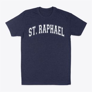 Saint Raphael The Archangel School Varsity Arch Classic Dad T-Shirt
