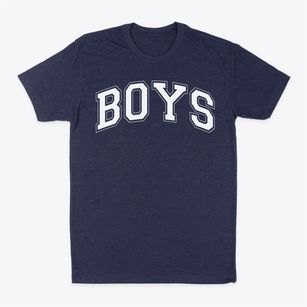 Boys High School Varsity Arch Classic Dad T-Shirt