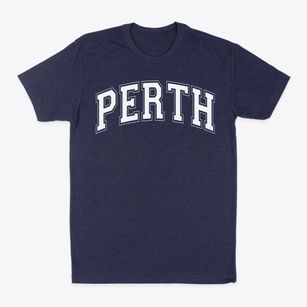 Perth Bible Christian Academy Varsity Arch Classic Dad T-Shirt