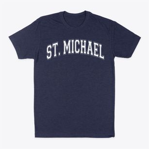 Saint Michael Catholic School Varsity Arch Classic Dad T-Shirt