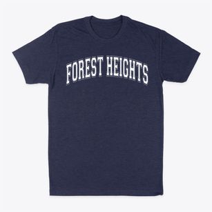 Forest Heights Elementary School Varsity Arch Classic Dad T-Shirt