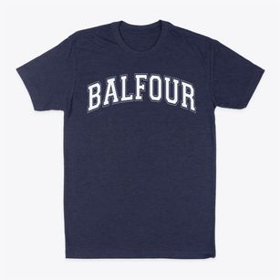 Balfour Elementary School Varsity Arch Classic Dad T-Shirt