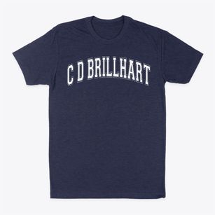 C D Brillhart Elementary School Varsity Arch Classic Dad T-Shirt