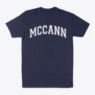George Mccann Memorial Catholic School Varsity Arch Classic Dad T-Shirt