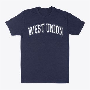West Union High School Varsity Arch Classic Dad T-Shirt
