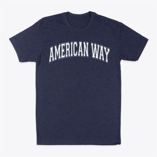 American Way Middle School Varsity Arch Classic Dad T-Shirt
