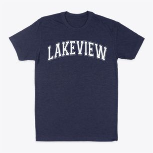Lakeview Elementary School Varsity Arch Classic Dad T-Shirt
