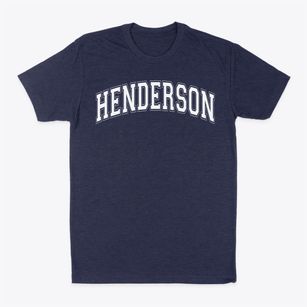 Henderson Middle School Varsity Arch Classic Dad T-Shirt