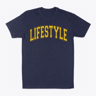 Lifestyle Christian School Varsity Arch Classic Dad T-Shirt