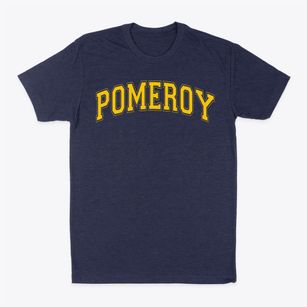 Pomeroy Elementary School Varsity Arch Classic Dad T-Shirt