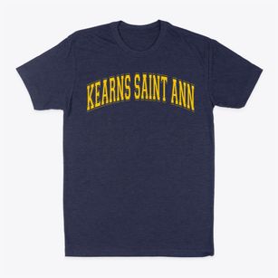 Kearns Saint Ann School Varsity Arch Classic Dad T-Shirt