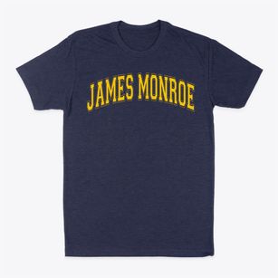 James Monroe High School Varsity Arch Classic Dad T-Shirt