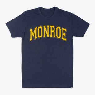 Monroe High School Varsity Arch Classic Dad T-Shirt