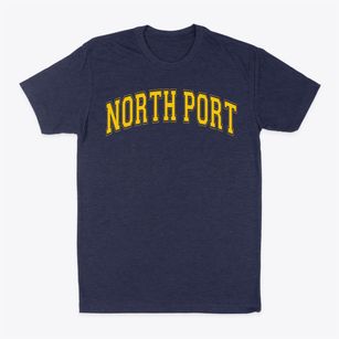 North Port High School Varsity Arch Classic Dad T-Shirt