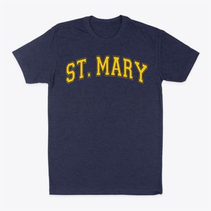 St Mary Parish Varsity Arch Classic Dad T-Shirt