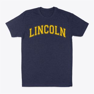 Lincoln Elementary School Varsity Arch Classic Dad T-Shirt
