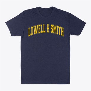 Lowell H Smith Elementary School Varsity Arch Classic Dad T-Shirt
