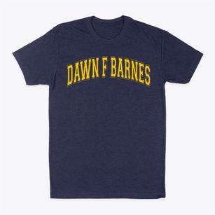 Dawn F Barnes Elementary School Varsity Arch Classic Dad T-Shirt